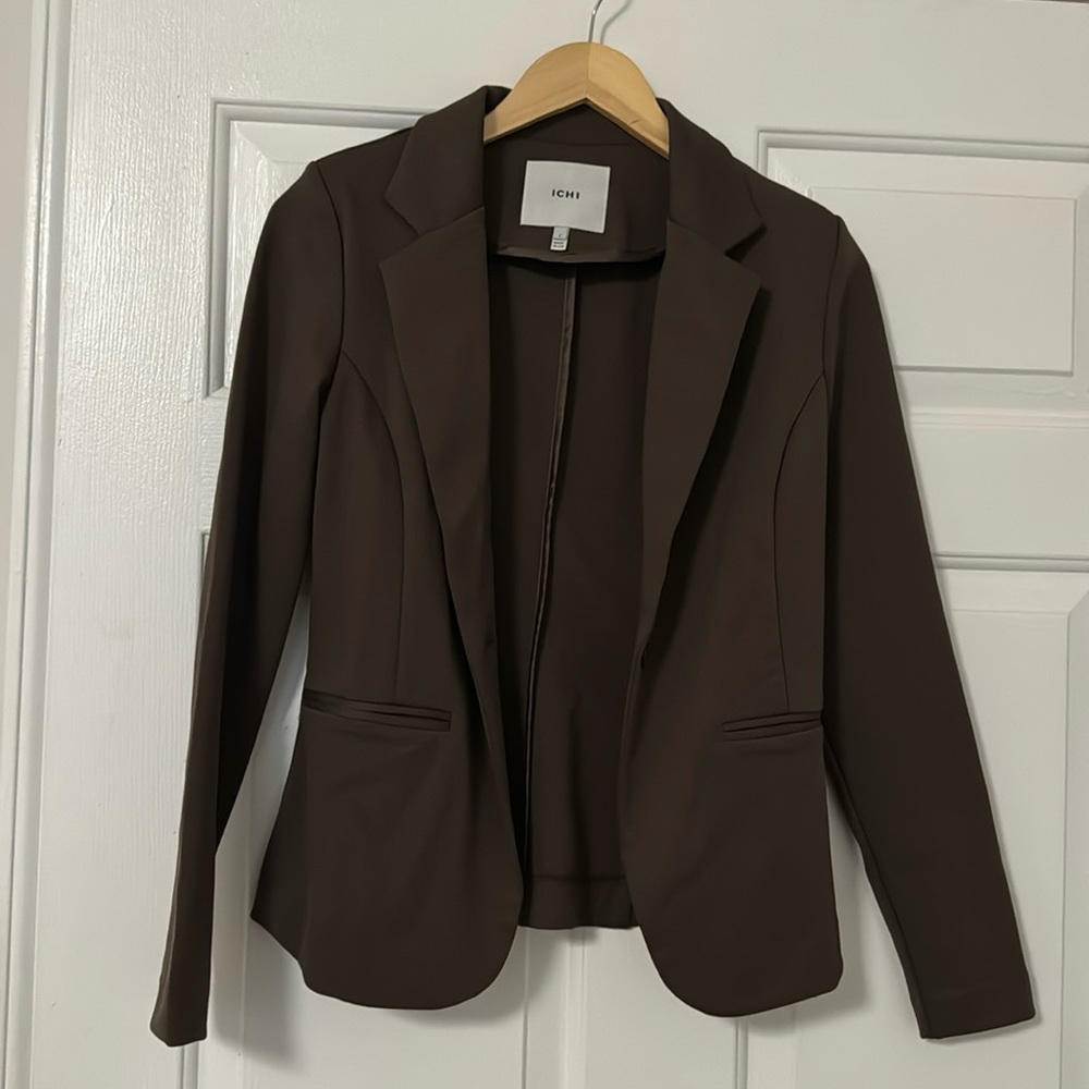 NWOT Small Ichi Brown Blazer